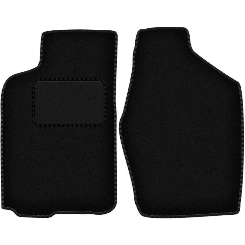 foto del prodotto tappetini anteriori neri per toyota camry v20 ii berlina 1986 1991 