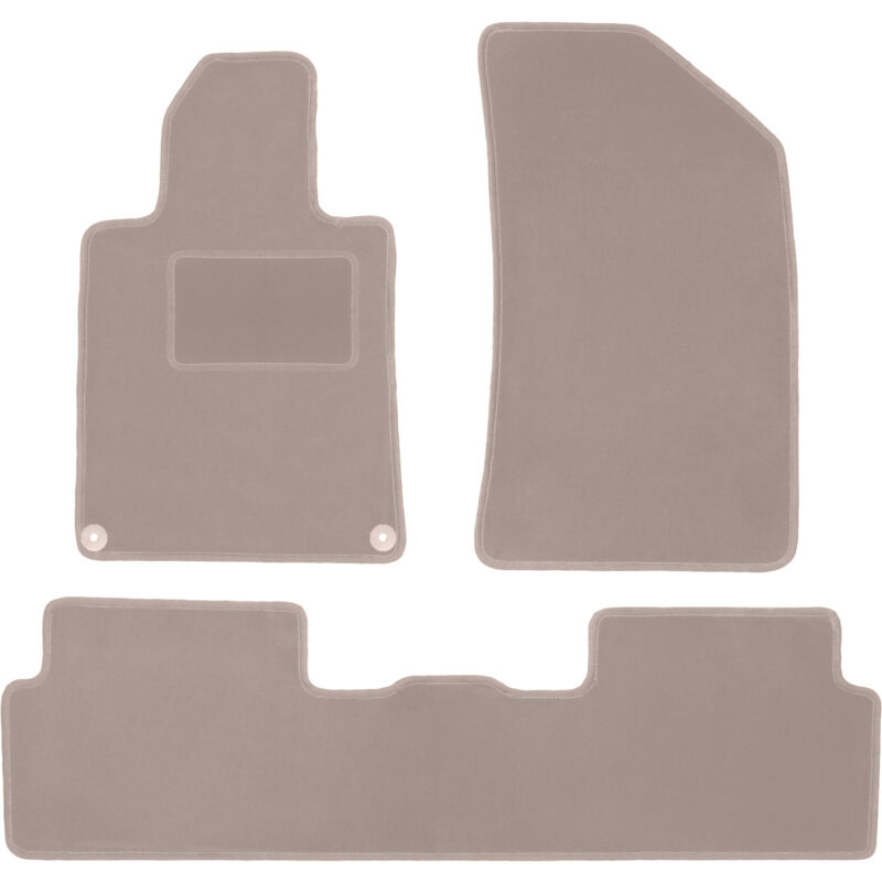foto del prodotto tappetini in velluto beige per peugeot 508 i berlina, station wagon, sw, rxh 2010 2018 