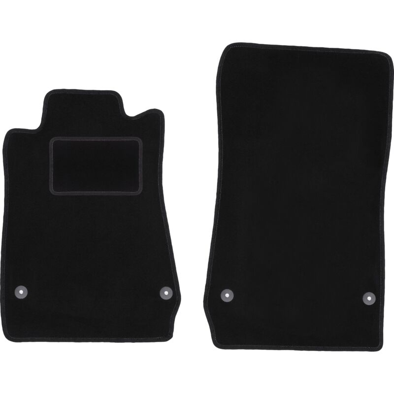 foto del prodotto tappetini anteriori neri per mercedes slk r171 coup 2004 2011 