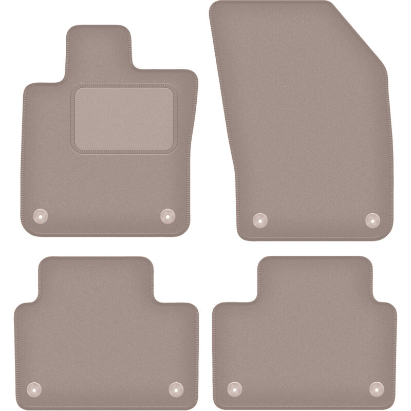 foto del prodotto tappetini in velluto beige per volvo s60 iii berlina 2019 