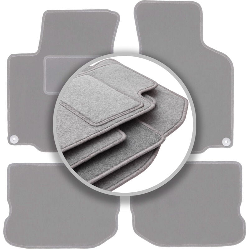 foto del prodotto tappetini auto grigi per seat toledo ii berlina 1998 2004 