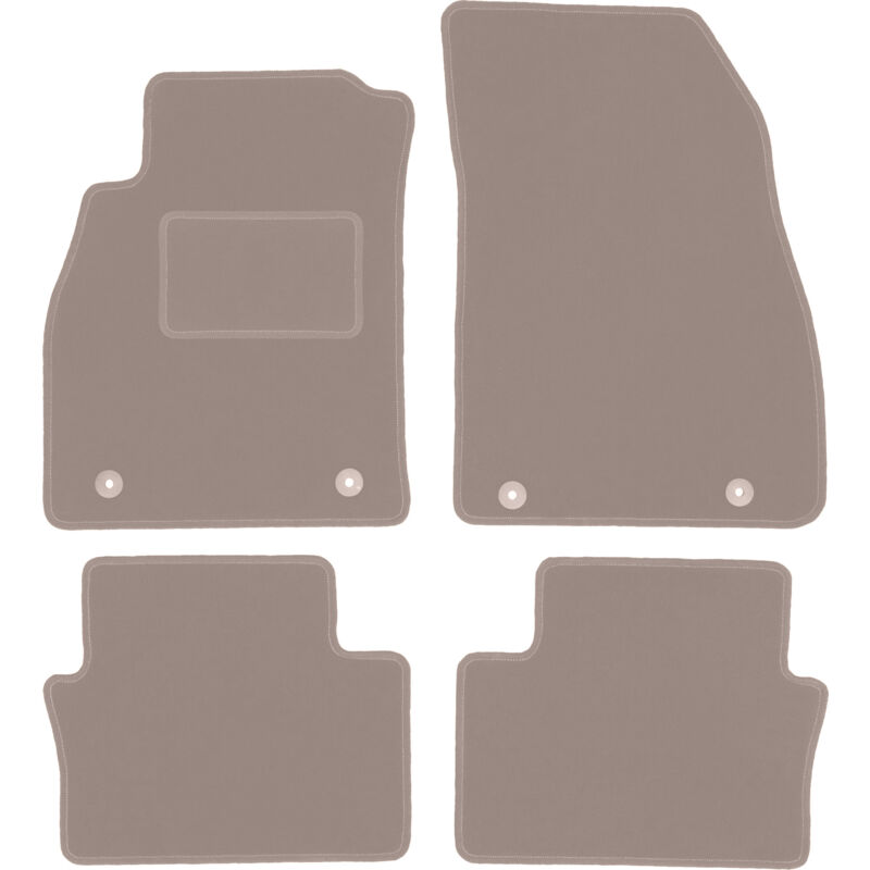 foto del prodotto tappetini in velluto beige per chevrolet malibu v station wagon, liftback, berlina 2011 2015 
