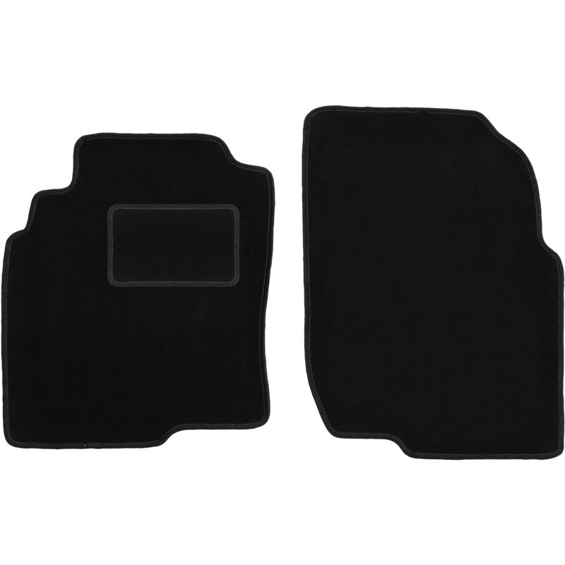 foto del prodotto tappetini anteriori neri per nissan almera tino minivan 2000 2006 