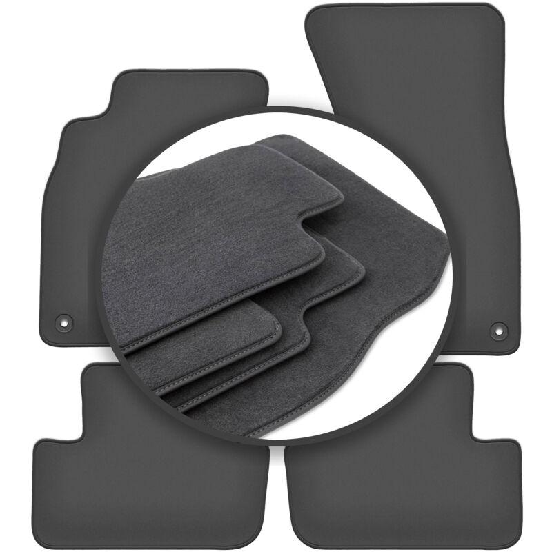 foto del prodotto tappetini auto premium per audi a4 b8 berlina, station wagon, avant, allroad 2007 2015 
