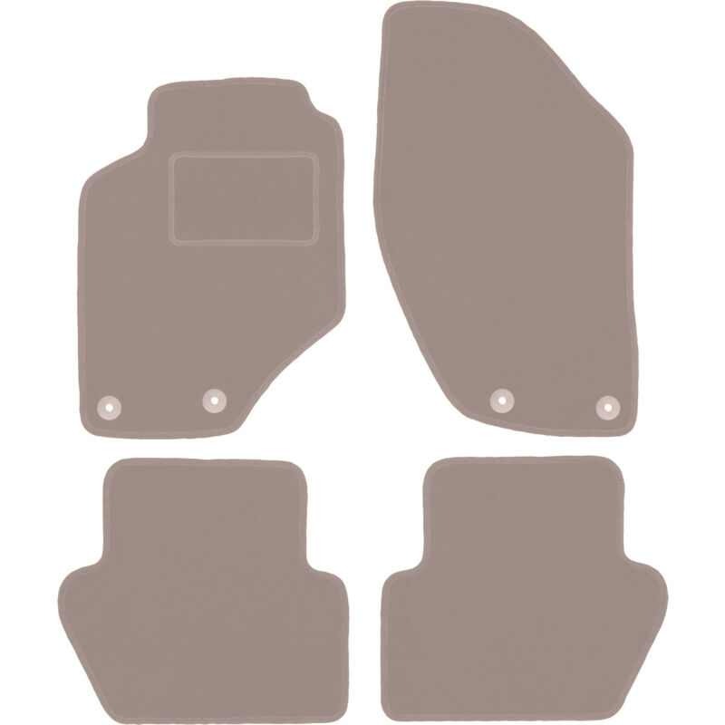 foto del prodotto tappetini in velluto beige per volvo 850 station wagon, berlina 1991 1996 