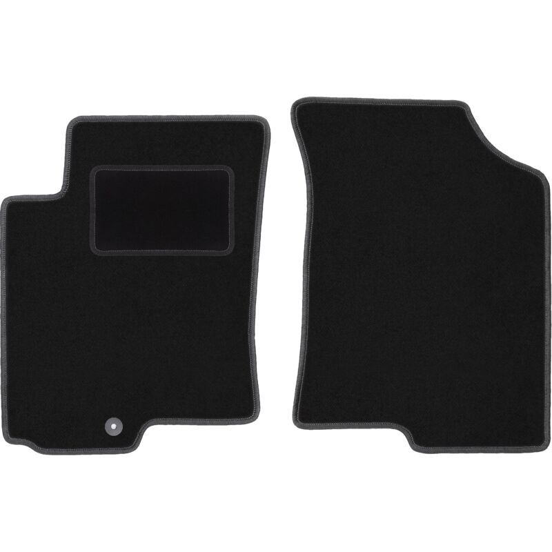 foto del prodotto tappetini anteriori neri per kia cerato hatchback, berlina 2004 2008 