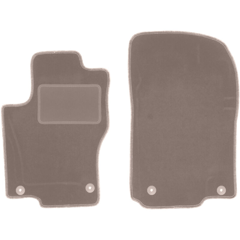 foto del prodotto tappetini anteriori beige per mercedes gle w166 suv 2011 2015 