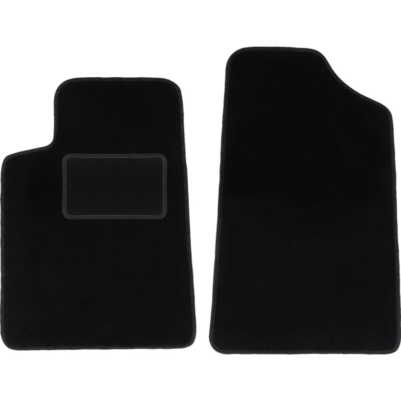 foto del prodotto tappetini anteriori neri per peugeot 607 berlina 1999 2010 