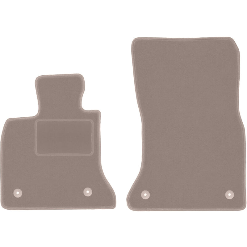 foto del prodotto tappetini anteriori beige per bmw 5 gt f07 liftback 2009 2017 