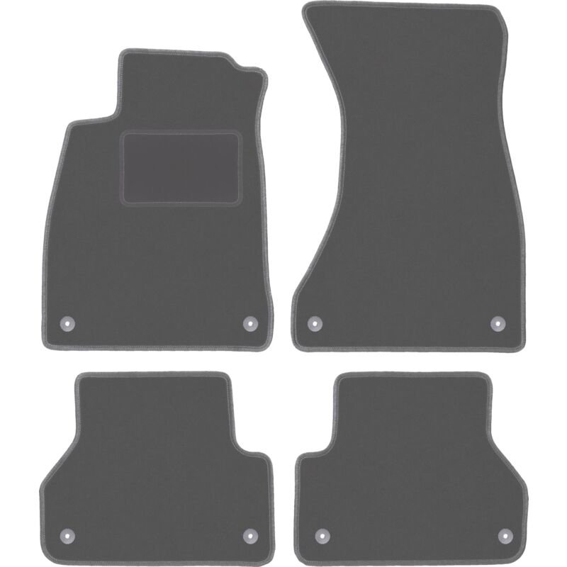 foto del prodotto tappetini auto graphite per audi a4 b9 sportback, berlina, station wagon, avant, allroad 2015 
