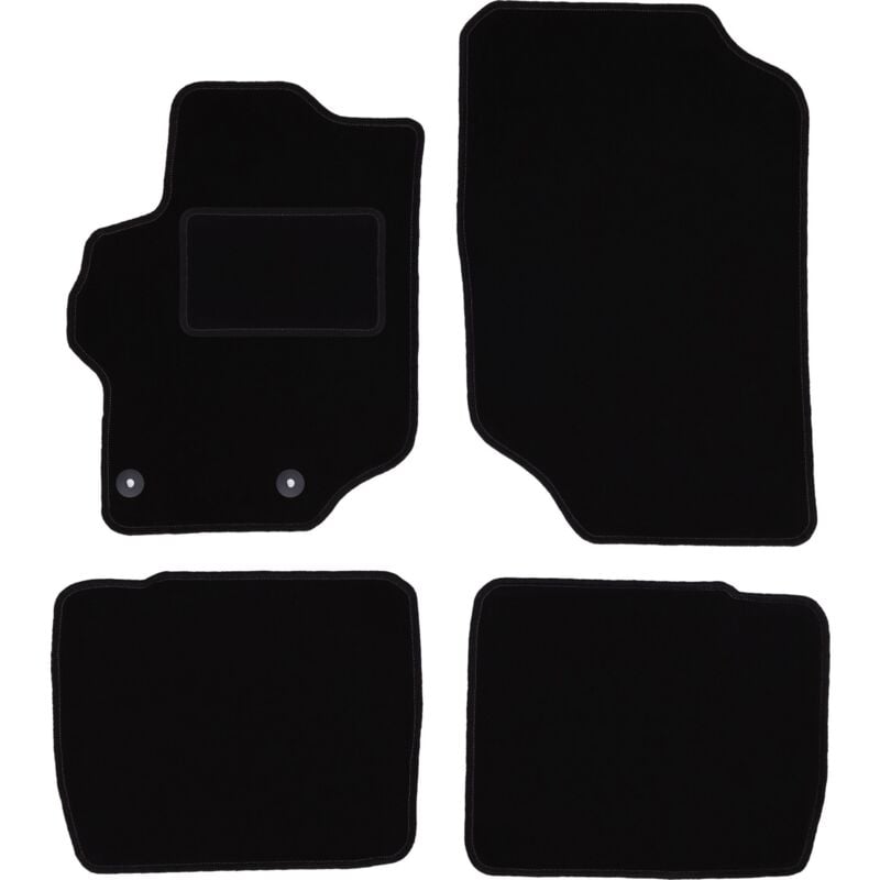 foto del prodotto tappetini in velluto nero per peugeot 301 berlina 2012 