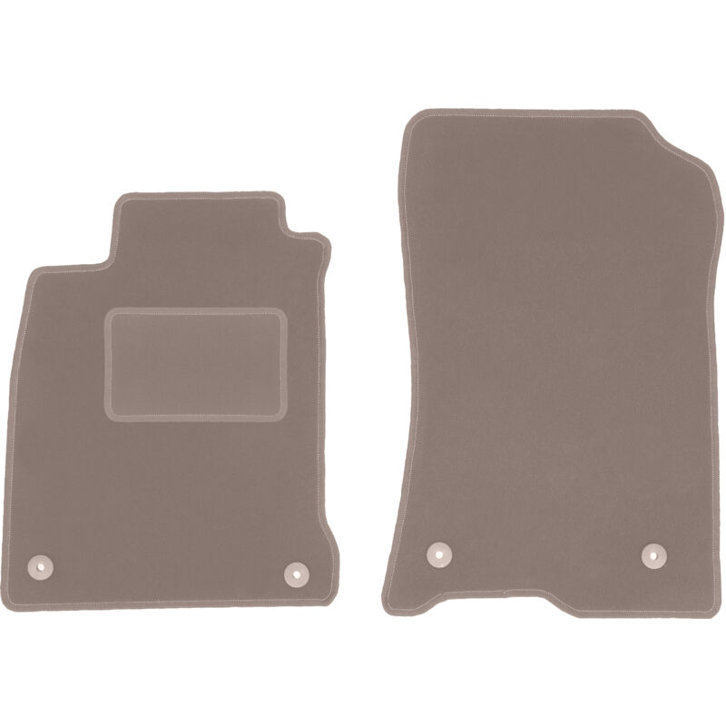 foto del prodotto tappetini anteriori beige per renault laguna iii liftback, station wagon 2007 2015 