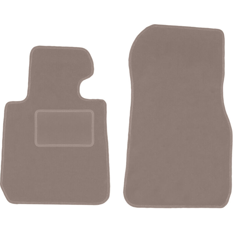 foto del prodotto tappetini anteriori beige per bmw 3 f31 station wagon, touring 2011 2018 
