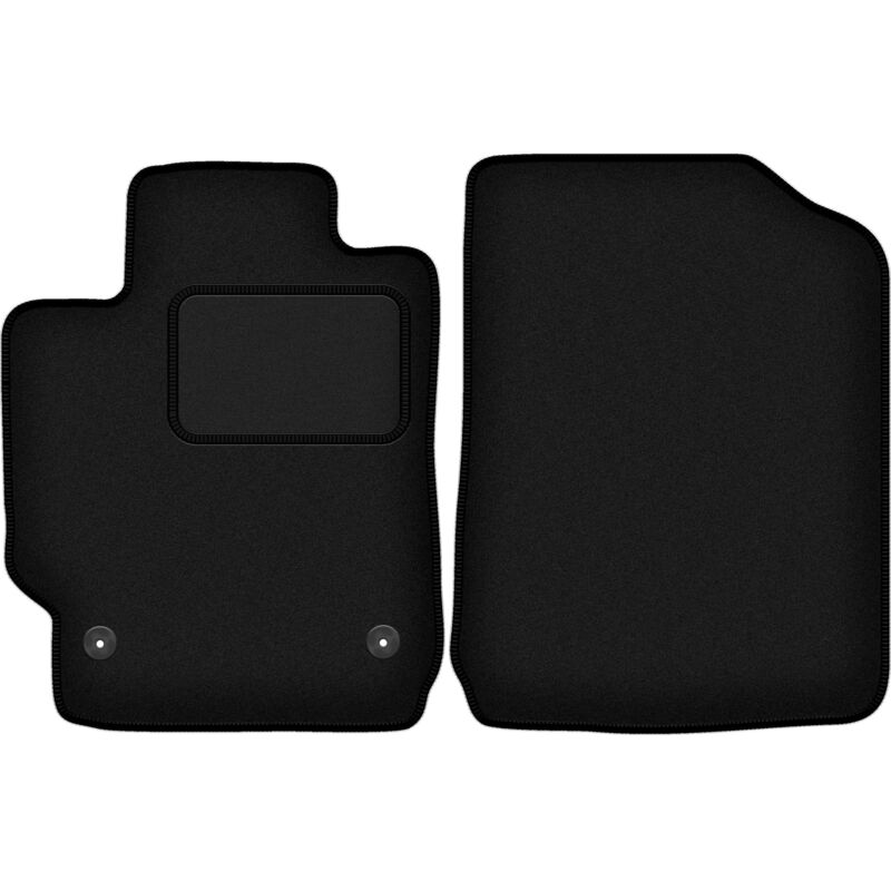 foto del prodotto tappetini anteriori neri per toyota camry vii berlina 2007 2011 