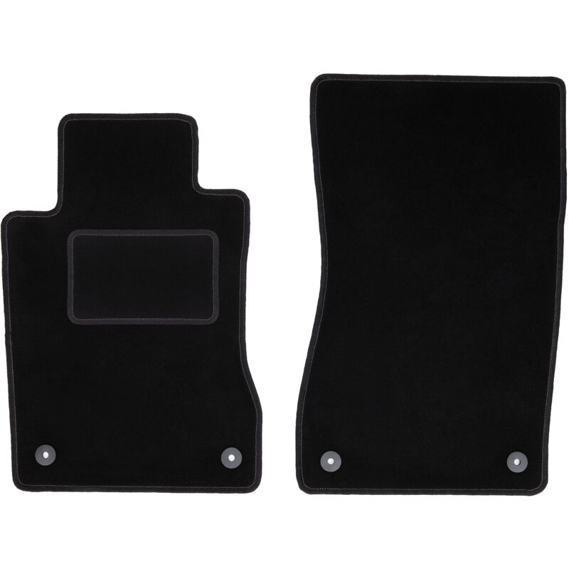 foto del prodotto tappetini anteriori neri per mercedes e w211 berlina, station wagon 2002 2009 