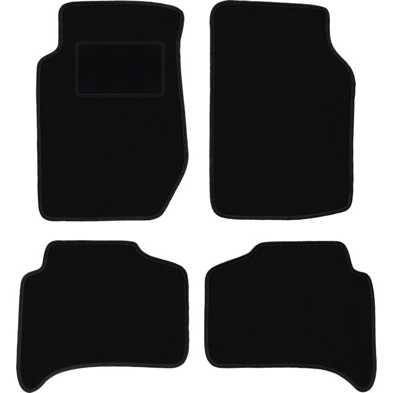 foto del prodotto tappetini in velluto nero per kia sportage i suv 1995 2004 