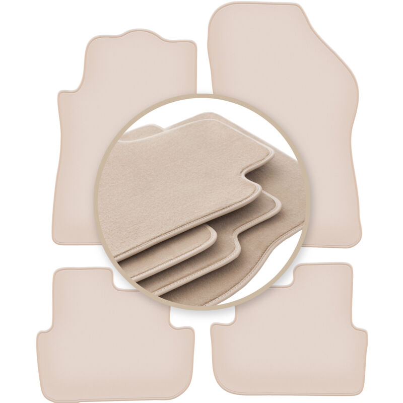 foto del prodotto tappetini premium beige per peugeot 308 cc cabrio 2007 2013