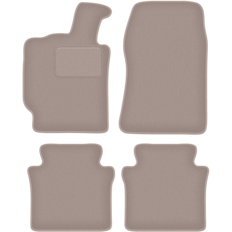foto del prodotto tappetini in velluto beige per lancia thesis berlina 2001 2009 