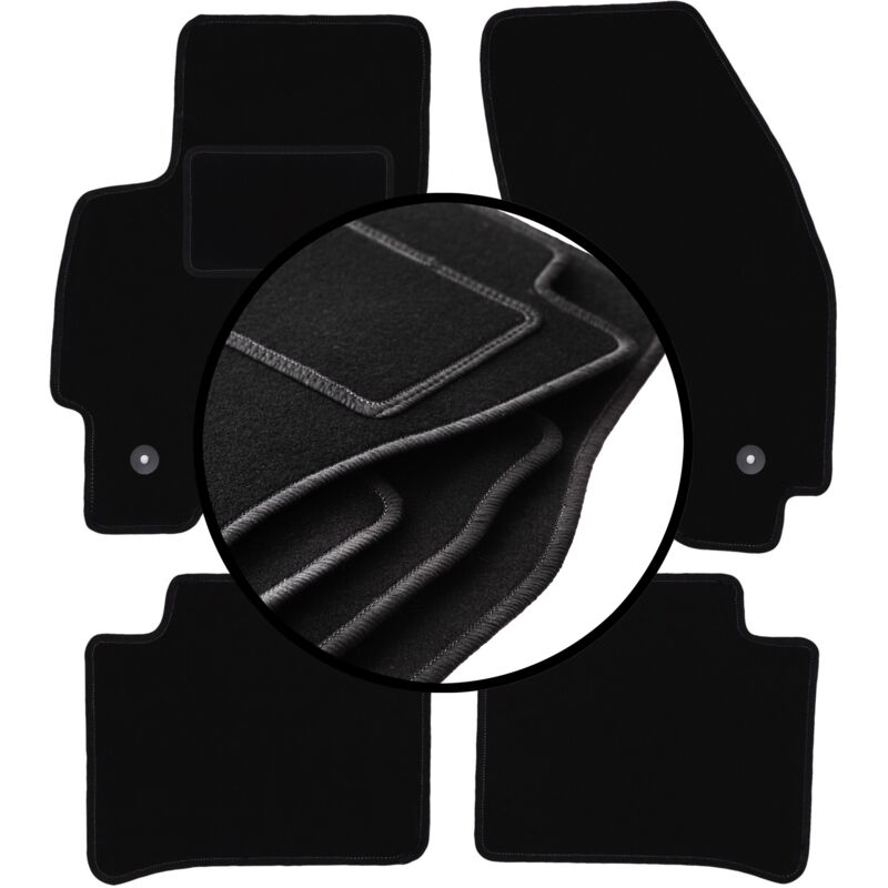 foto del prodotto set di tappetini in velluto per ford mondeo mk3 station wagon, liftback, berlina 2001 2007 