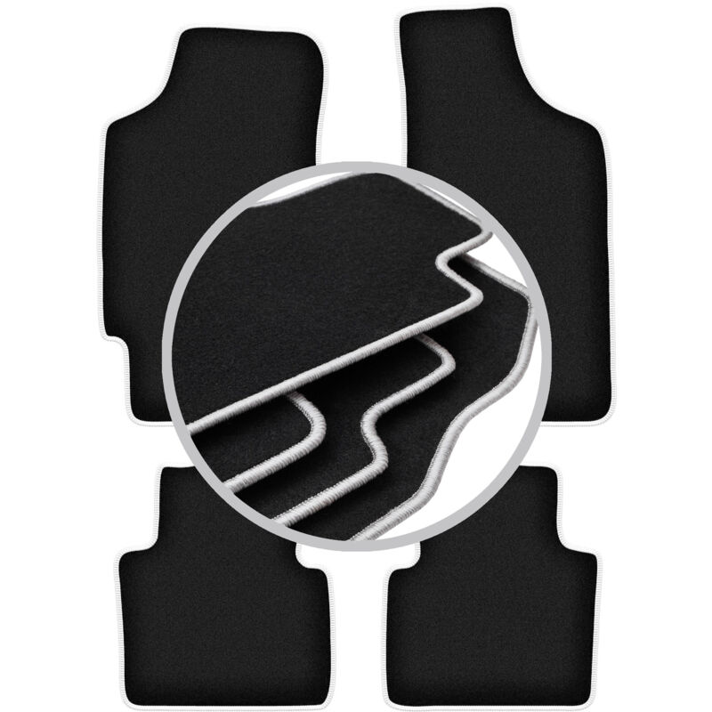 foto del prodotto tappetini auto carlux silver per chrysler neon berlina 1994 2005 