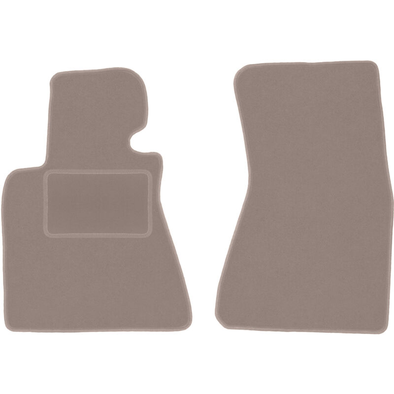 foto del prodotto tappetini anteriori beige per bmw 7 e66 berlina lunga 2001 2008 