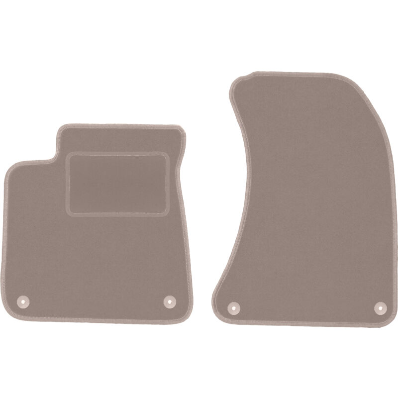 foto del prodotto tappetini anteriori beige per audi a8 d4 berlina 2009 2017 