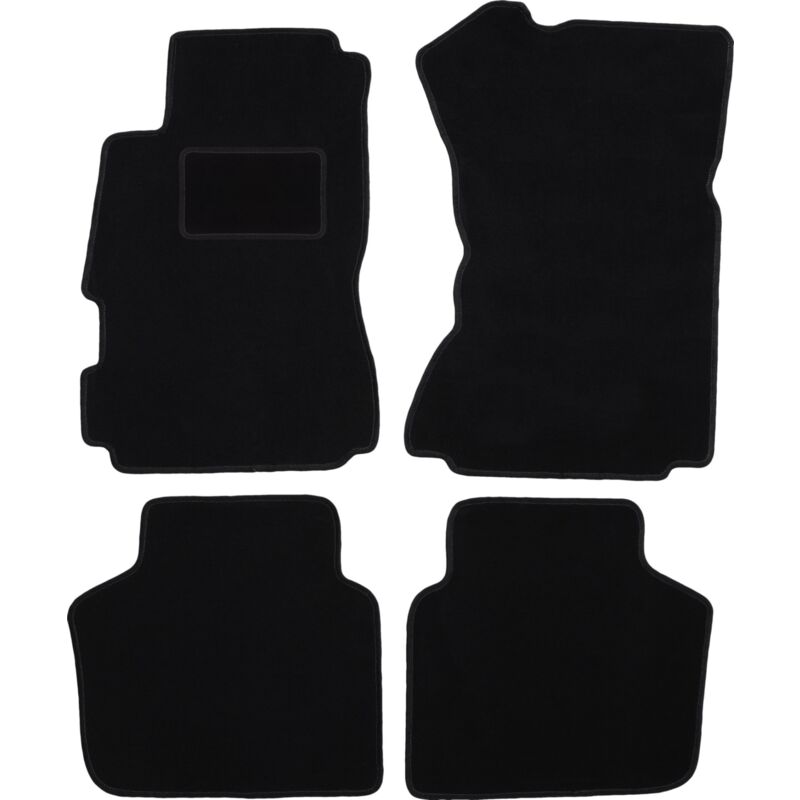 foto del prodotto tappetini in velluto nero per honda legend ii berlina 1991 1996 