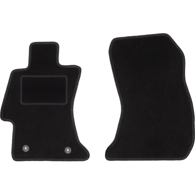 foto del prodotto tappetini anteriori neri per subaru legacy vi berlina 2014 2019 