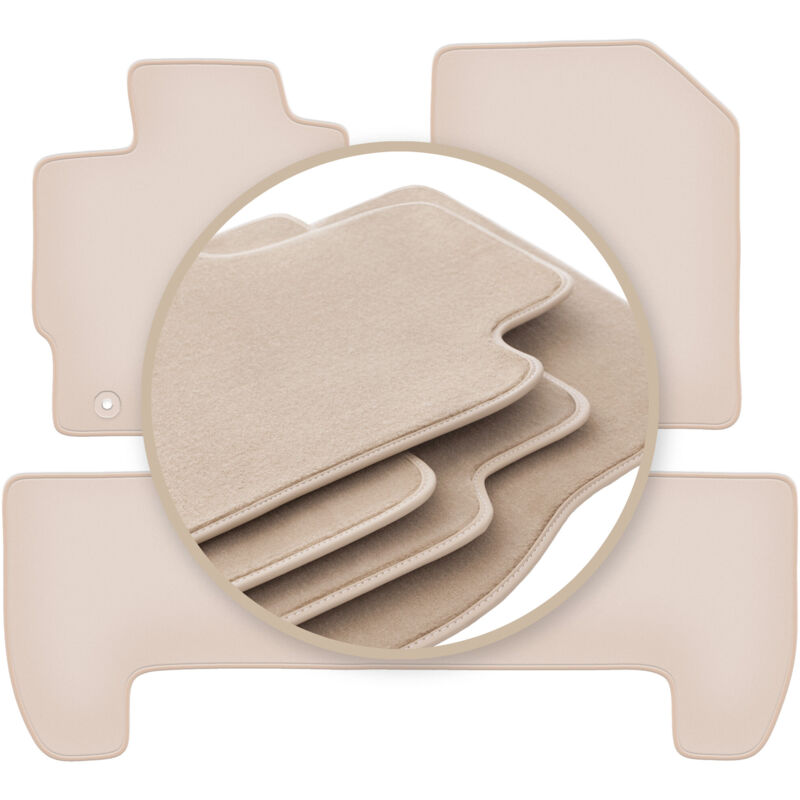foto del prodotto tappetini beige premium per toyota urban cruiser hatchback 2008 2014