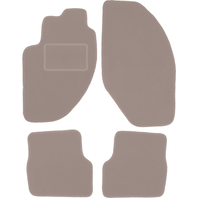 foto del prodotto tappetini in velluto beige per alfa romeo 166 berlina 1998 2009 