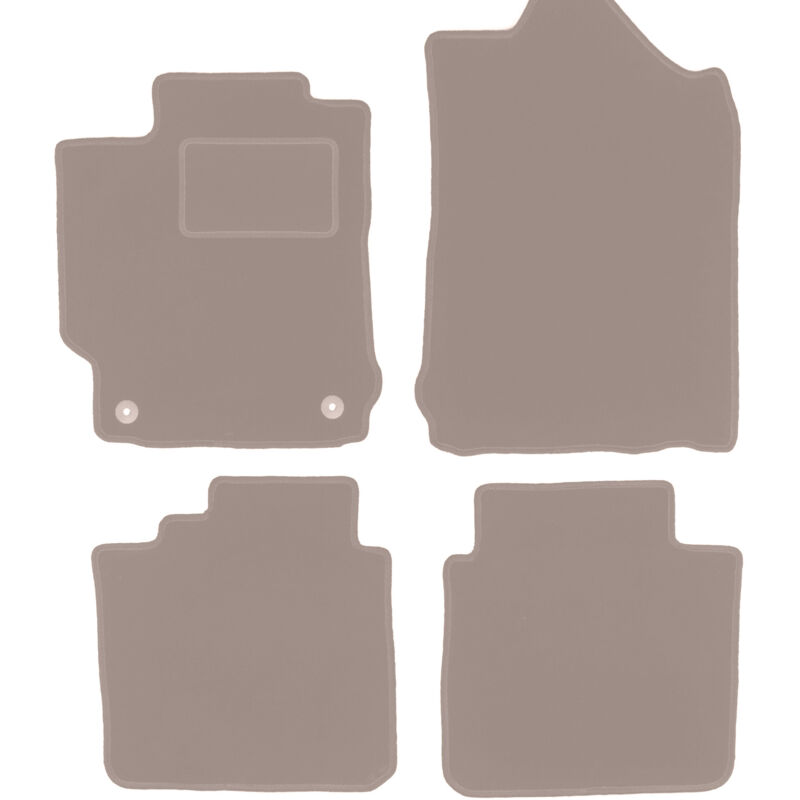 foto del prodotto tappetini in velluto beige per toyota camry viii xv50 berlina 2011 2018 