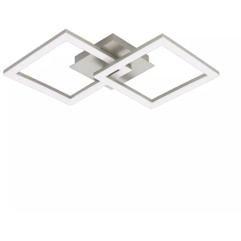foto del prodotto plafoniera led da interno eglo huerta grigio 4000k