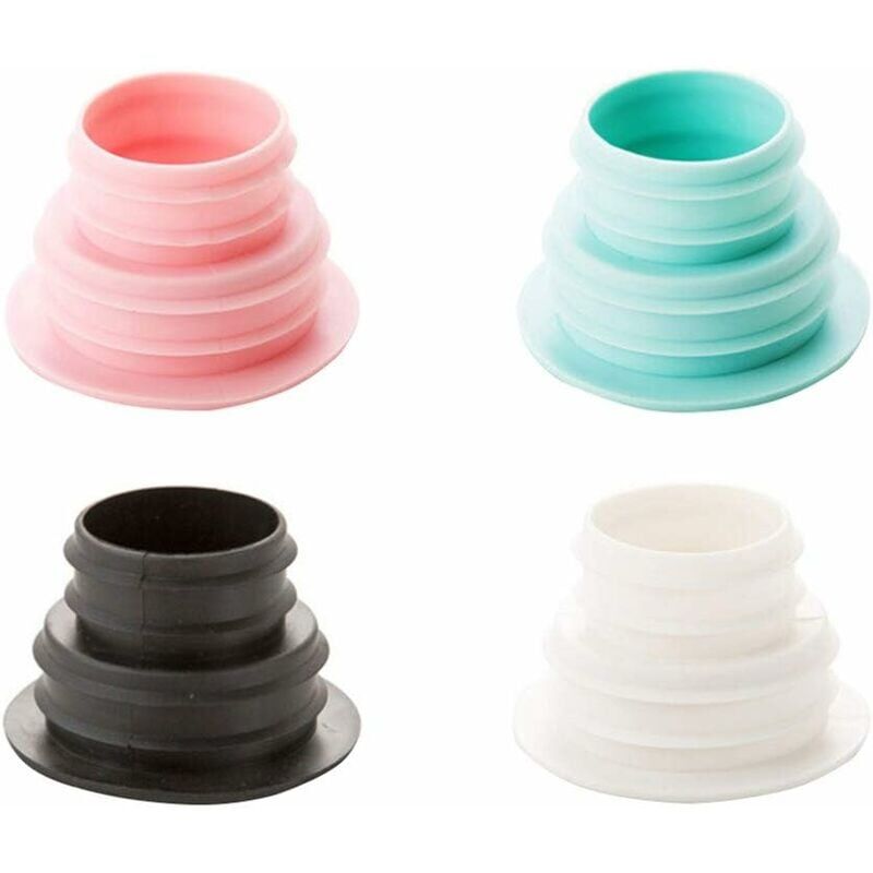 foto del prodotto snq pezzi guarnizione per tubo di scarico tappo per tubo flessibile anello in silicone tappo per lavatrice anello multiuso connettore per tubo