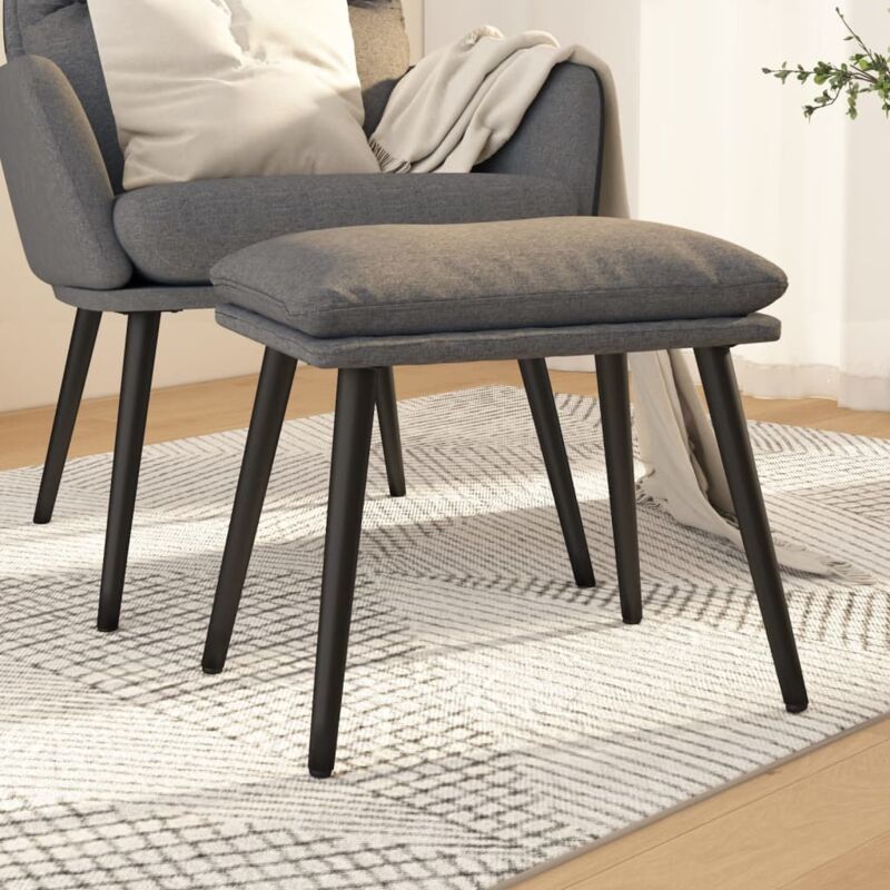 foto del prodotto furniture limited poggiapiedi grigio chiaro 45x29,5x35 cm in