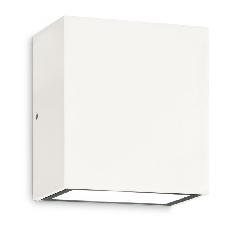 foto del prodotto applique da parete contemporanea argo alluminio bianco led 6w 4000k ip65