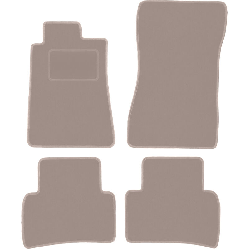 foto del prodotto tappetini in velluto beige per mercedes c w202 station wagon, berlina 1993 2000 