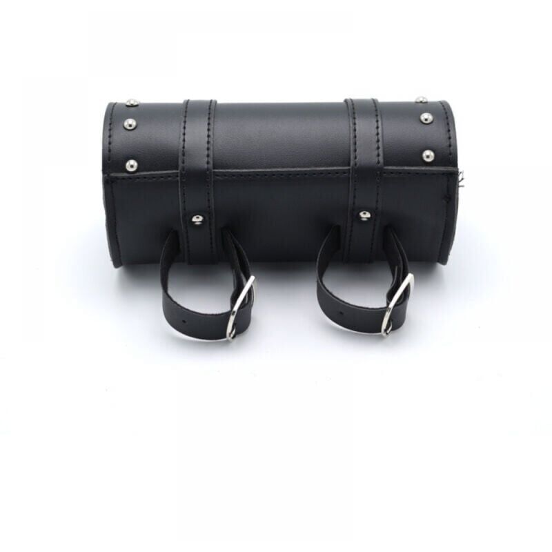 foto del prodotto snq borse laterali per moto, borsa portautensili in pelle per moto, borse laterali universali per moto, borsa portautensili in pelle nera per moto,