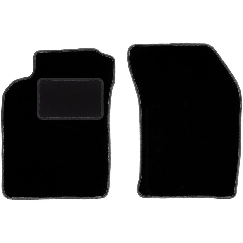 foto del prodotto tappetini anteriori neri per nissan almera n15 hatchback, berlina 1995 2000 