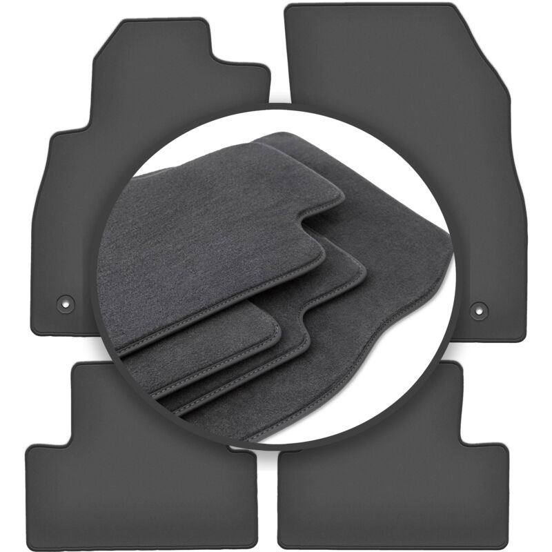 foto del prodotto tappetini auto premium per opel astra j hatchback, berlina, station wagon, sports tourer 2009 2015 