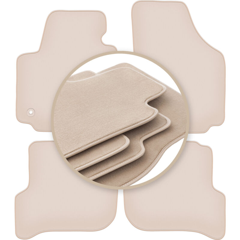 foto del prodotto tappetini beige premium per seat altea minivan 08.2008 2015