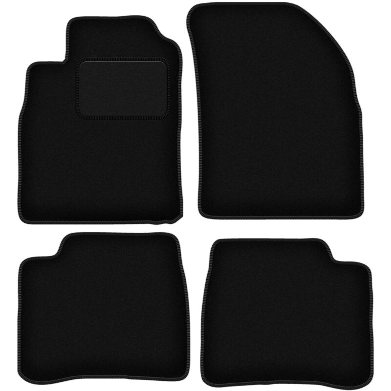 foto del prodotto tappetini in velluto nero per hyundai sonata iii berlina 1999 2005 