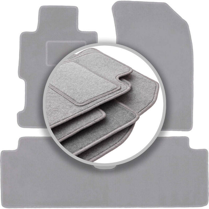 foto del prodotto tappetini grigi per auto honda civic vii berlina 2001 2005 