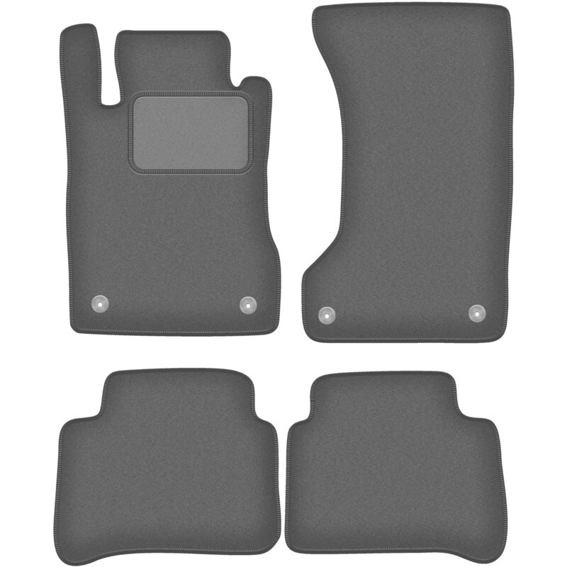 foto del prodotto tappetini auto grafite per mercedes w211 4matic berlina, station wagon 2003 2009 