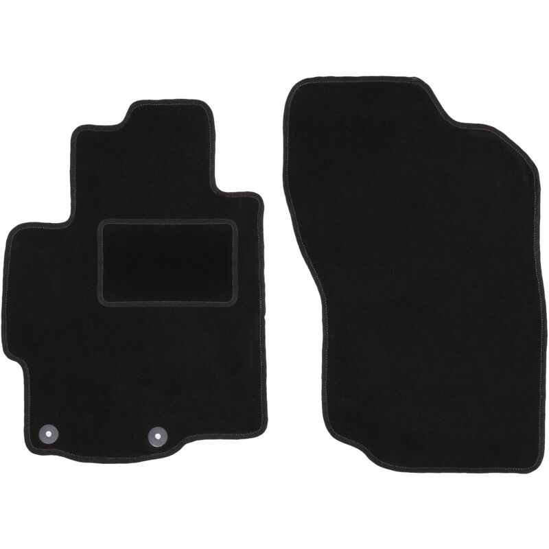 foto del prodotto tappetini anteriori neri per mitsubishi lancer viii cy berlina, sportback 2007 2016 