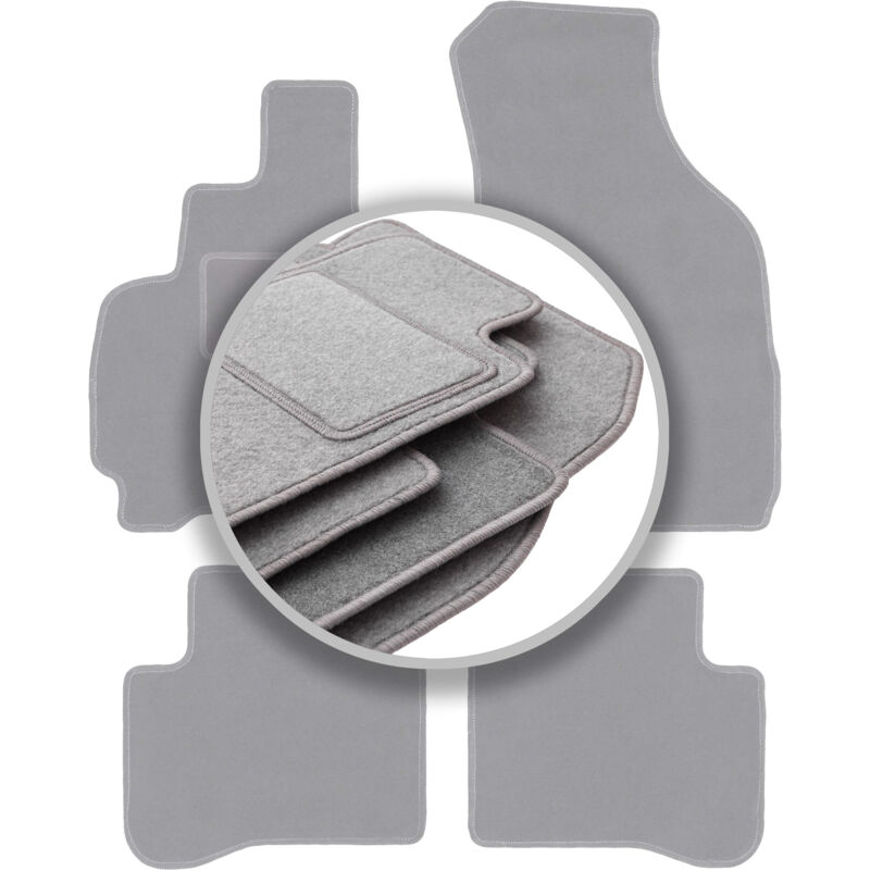foto del prodotto tappetini grigi per auto hyundai atos hatchback 1997 2008 