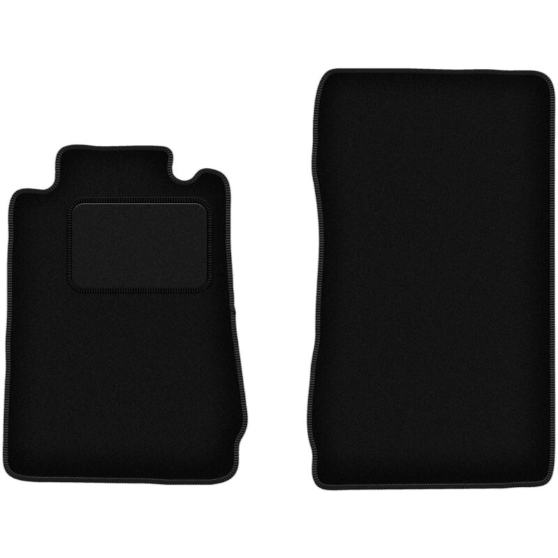 foto del prodotto tappetini anteriori neri per mercedes slk r170 cabrio 1996 2004 