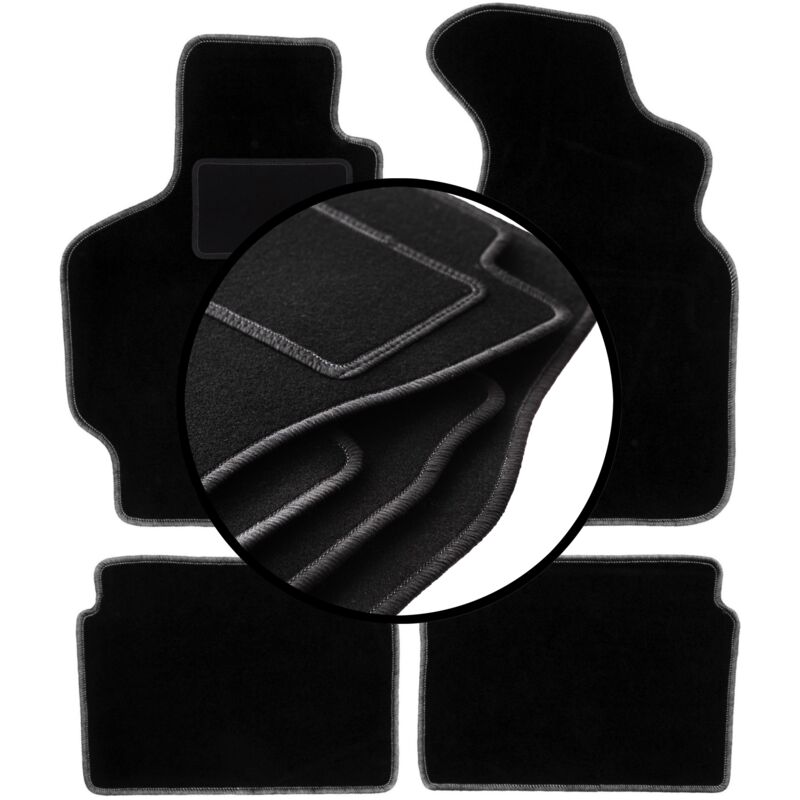 foto del prodotto set di tappetini in velluto per toyota celica v cabrio, coup , liftback 1989 1993 