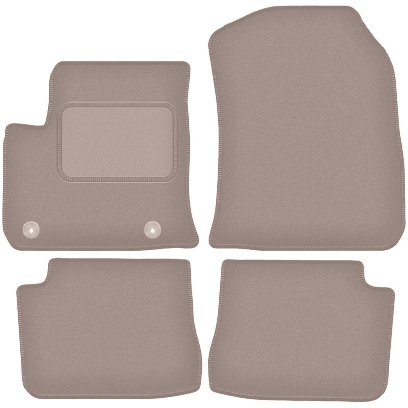 foto del prodotto tappetini in velluto beige per volkswagen e up berlina 2019 