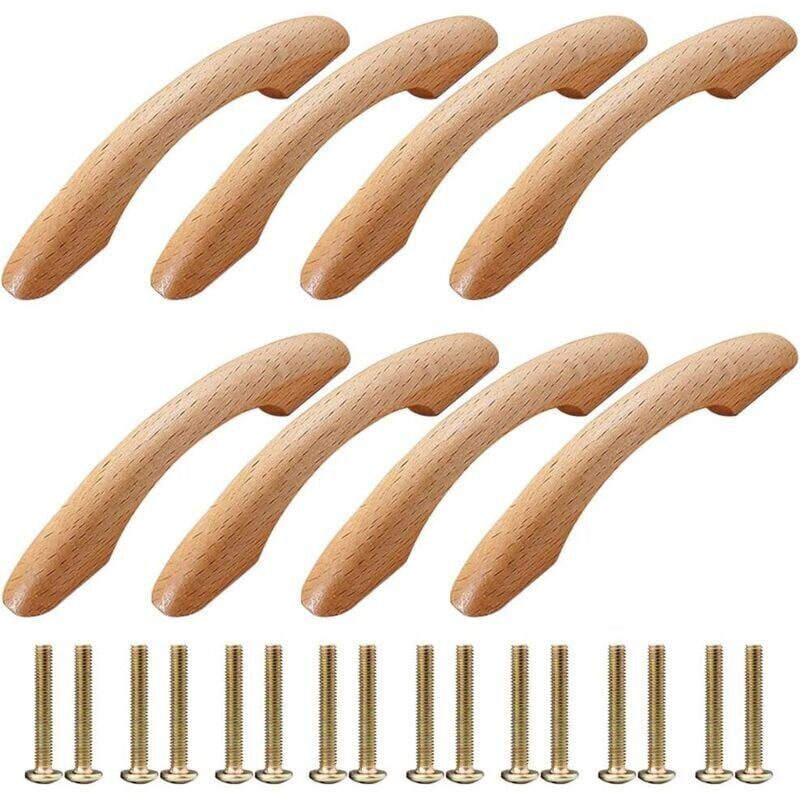 foto del prodotto snq maniglie per mobili in legno 8 pezzi maniglie per mobili pomelli per porte maniglia per armadietto maniglia ad arco maniglia per mobili da