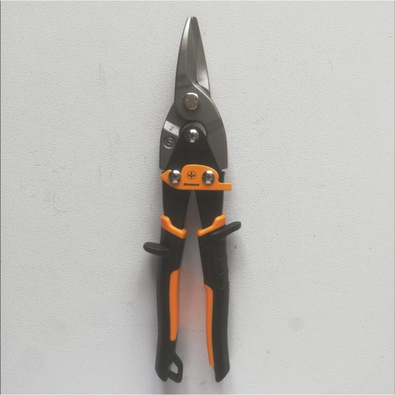 foto del prodotto forbici per metallo da 250mm becco dritto benman